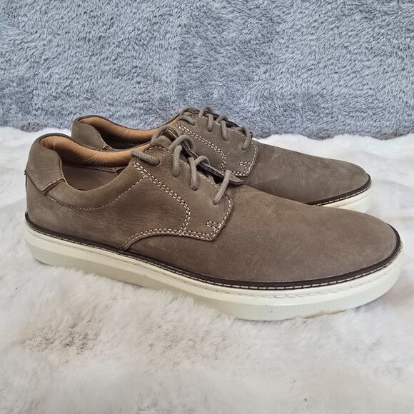 Johnston & Murphy McGuffey 2 Plain Toe Oxford Sneaker Taupe Nubuck Size 8.5 NEW main image 9